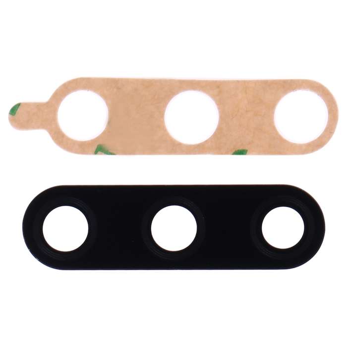 10 PCS Back Camera Lens for LG V40 ThinQ (Black)