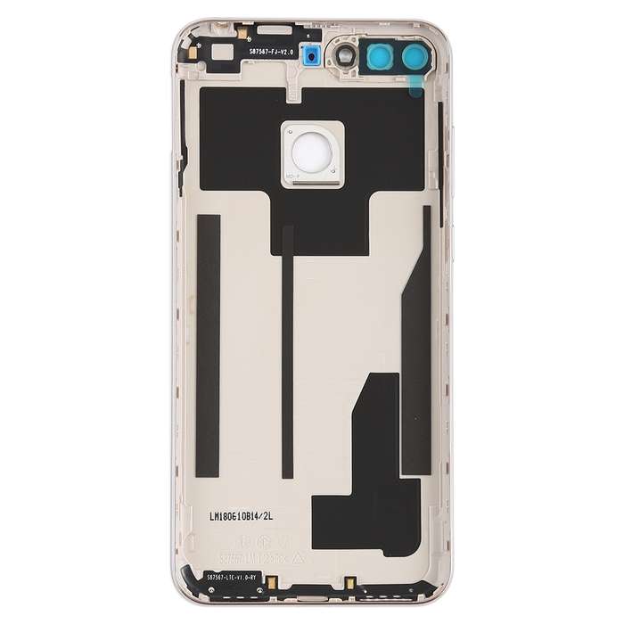 Back Cover with Side Keys & Camera Lens for Huawei Honor Play 7A(Black)