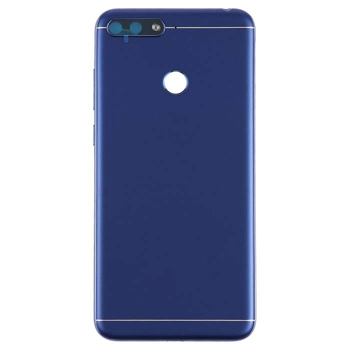 Back Cover with Side Keys & Camera Lens for Huawei Honor Play 7A(Black)