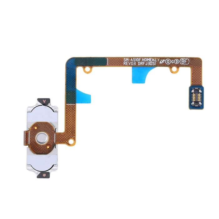 For Galaxy A5 (2016) / A510 Home Button Flex Cable with Fingerprint Identification(Black)