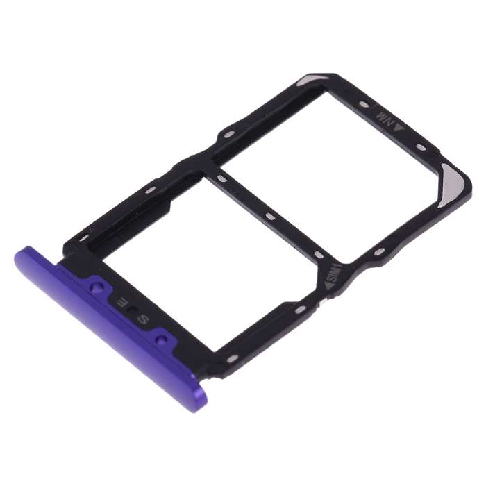 SIM Card Tray + NM Card Tray for Huawei Nova 5 (Green)