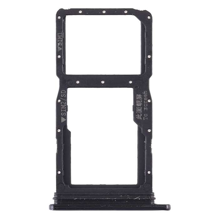 SIM Card Tray + SIM Card Tray / Micro SD Card Tray for Huawei Nova 5i (Blue)