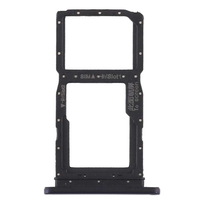 SIM Card Tray + SIM Card Tray / Micro SD Card Tray for Huawei Honor 9X Pro (Purple)