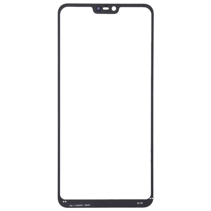 Front Screen Outer Glass Lens for Xiaomi Mi 8 Lite(Black)