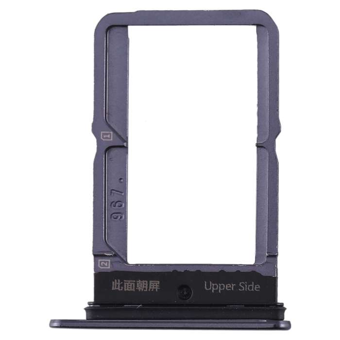 For vivo S5 SIM Card Tray + SIM Card Tray (Grey)