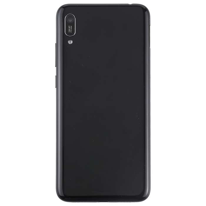 Battery Back Cover with Camera Lens & Side Keys for Huawei Enjoy 9e(Black)
