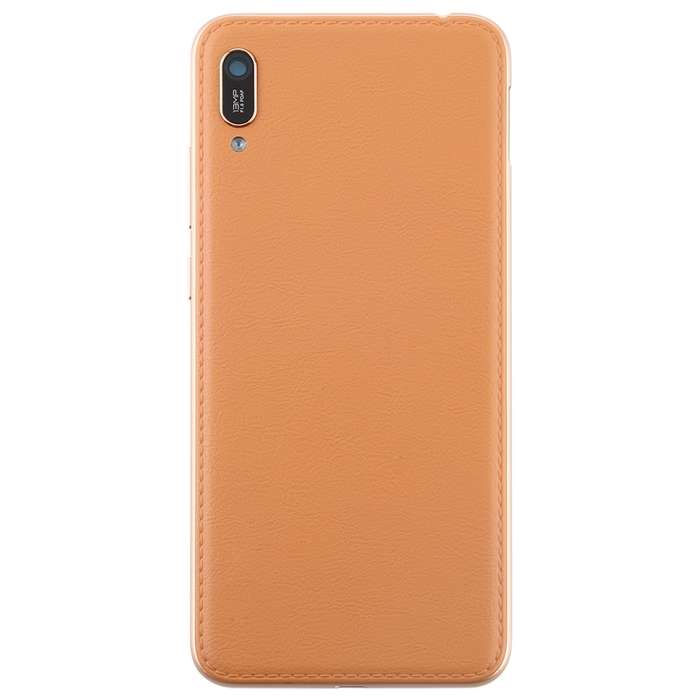 Battery Back Cover with Camera Lens & Side Keys for Huawei Enjoy 9e(Black)