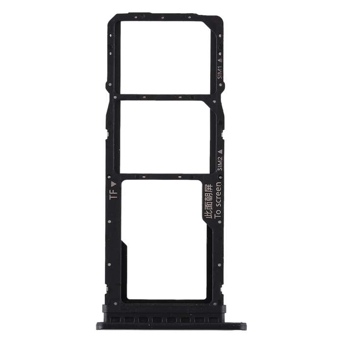 SIM Card Tray + SIM Card Tray + Micro SD Card Tray for Huawei Honor Play 3 (Black)