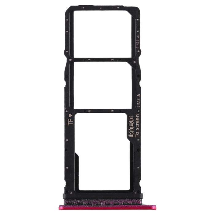 SIM Card Tray + SIM Card Tray + Micro SD Card Tray for Huawei Honor Play 3 (Black)