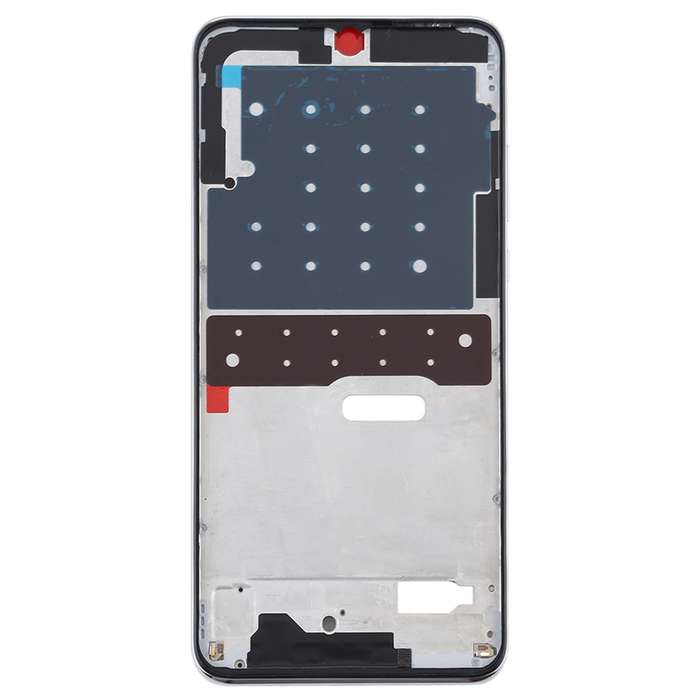 Front Housing LCD Frame Bezel Plate for Huawei P30 Lite (48MP)(White)