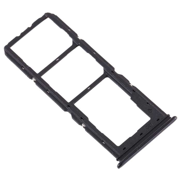 For Vivo U3x / U10 SIM Card Tray + SIM Card Tray + Micro SD Card Tray (Blue)