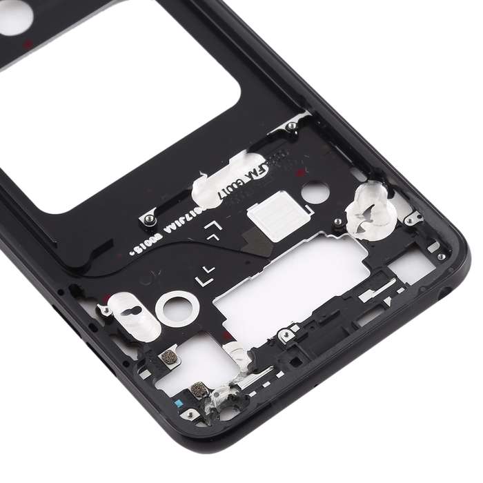 Front Housing LCD Frame Bezel Plate for LG V35 ThinQ (Silver)