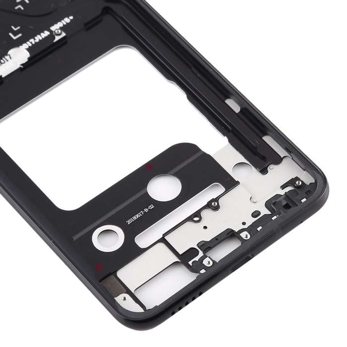 Front Housing LCD Frame Bezel Plate for LG V35 ThinQ (Silver)