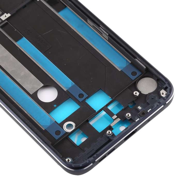 Front Housing LCD Frame Bezel Plate for Nokia 7.1 TA-1100 TA-1096 TA-1095 TA-1085 TA-1097(Silver)