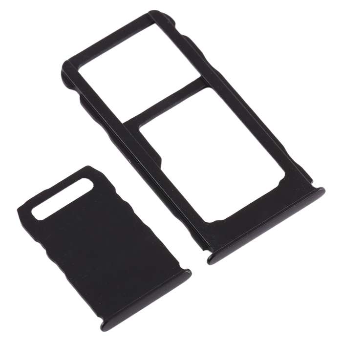 SIM Card Tray + SIM Card Tray + Micro SD Card Tray for Nokia 3.1 Plus (Blue)