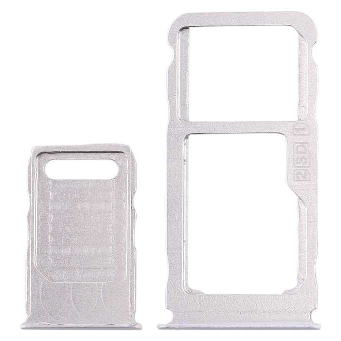 SIM Card Tray + SIM Card Tray + Micro SD Card Tray for Nokia 3.1 Plus (Blue)
