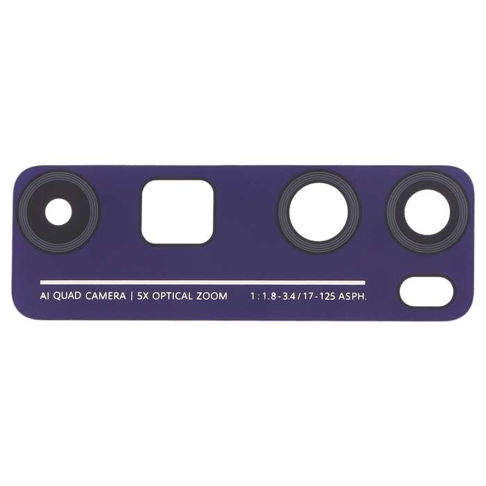 For Huawei Nova 7 Pro 5G 10pcs Back Camera Lens (Purple)