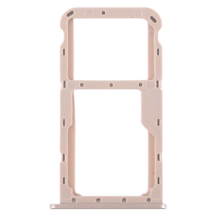 SIM Card Tray + SIM Card Tray / Micro SD Card Tray for Huawei Honor Play 7X (Red)