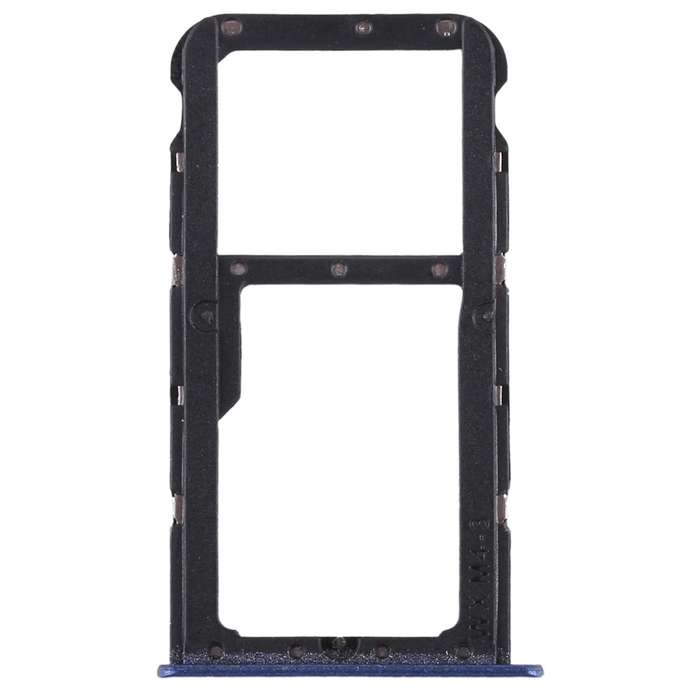 SIM Card Tray + SIM Card Tray / Micro SD Card Tray for Huawei Honor Play 7X (Red)