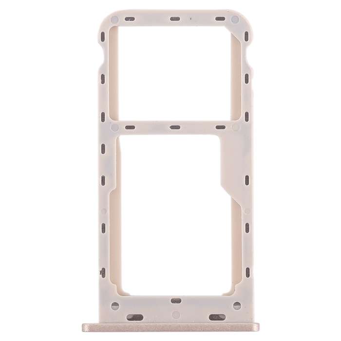 SIM Card Tray + SIM Card Tray / Micro SD Card Tray for Huawei Honor 6A (Silver)