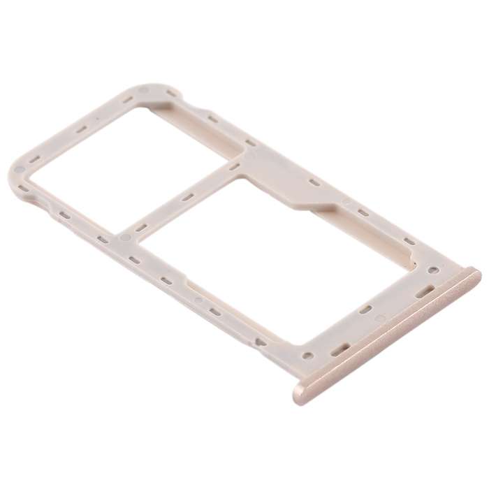 SIM Card Tray + SIM Card Tray / Micro SD Card Tray for Huawei Honor 6A (Silver)
