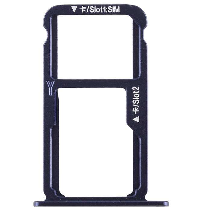 SIM Card Tray + SIM Card Tray / Micro SD Card for Huawei Honor 8 (Silver)