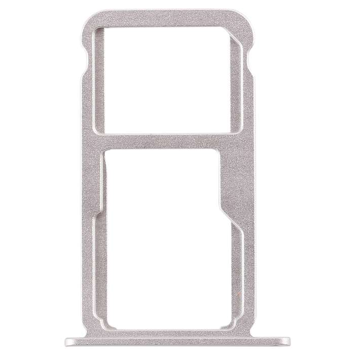 SIM Card Tray + SIM Card Tray / Micro SD Card for Huawei Honor 8 (Silver)