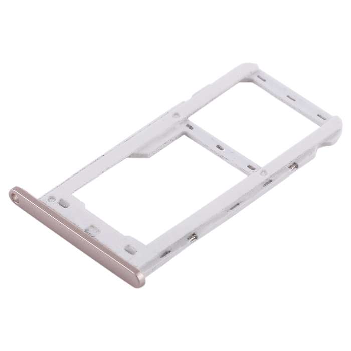 SIM Card Tray + SIM Card Tray / Micro SD Card for Huawei Enjoy 7 (Pink)