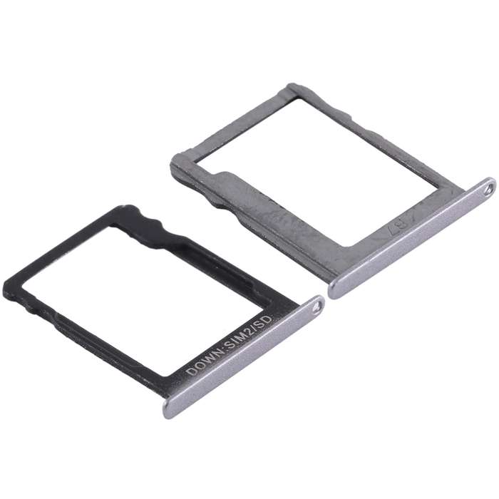 SIM Card Tray + SIM Card Tray / Micro SD Card for Huawei Enjoy 5s (Grey)