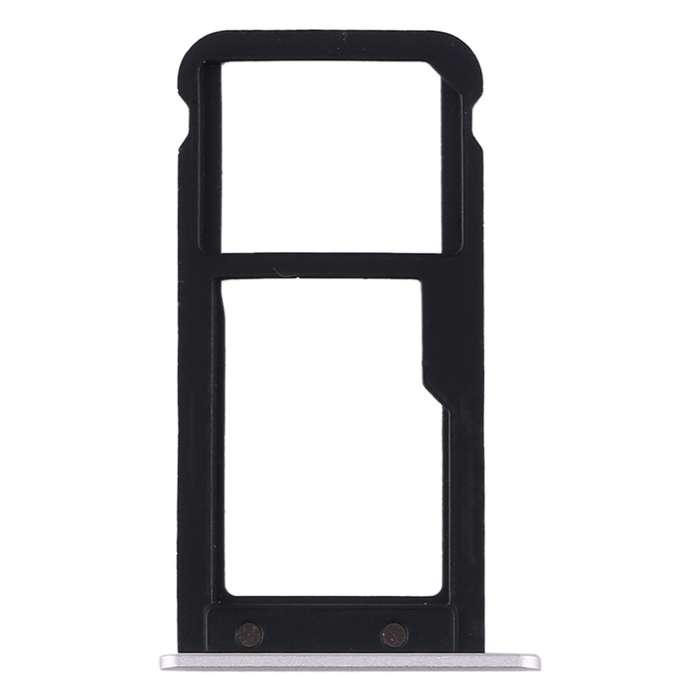 SIM Card Tray + Micro SD Card Tray for Huawei MediaPad M3 8.4 (4G Version) (Silver)