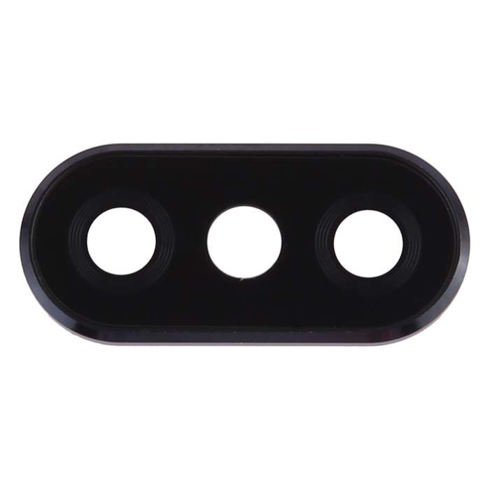 10 PCS Camera Lens Cover for Xiaomi Redmi Note 6 Pro(Black)