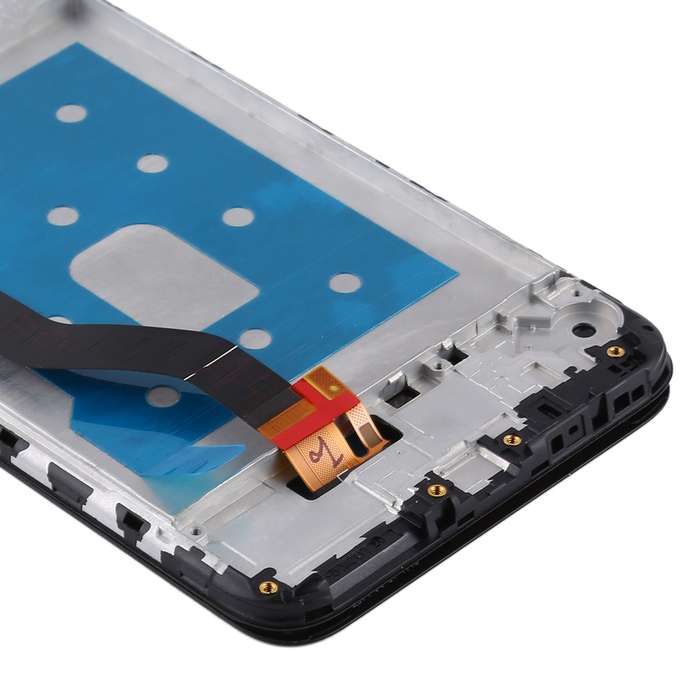 OEM LCD Screen for Huawei Y7 Pro (2019) Digitizer Full Assembly with Frame(Black)