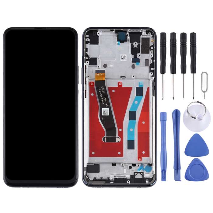 OEM LCD Screen for Huawei Enjoy 10 Plus Digitizer Full Assembly with Frame(Black)