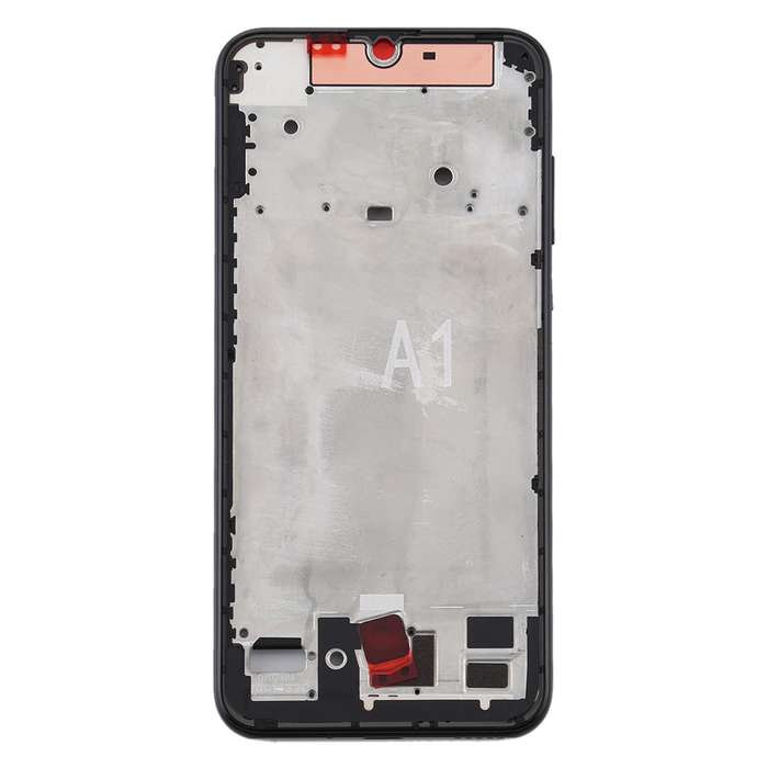 Original Middle Frame Bezel Plate for Huawei Y8p / P Smart S(Black)