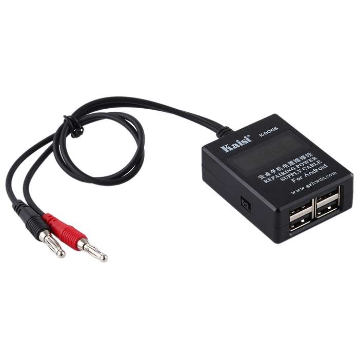 Kaisi K-9066 Mobile Phone Maintenance Power Cable Built-in Short Circuit Protection For Huawei, Sams