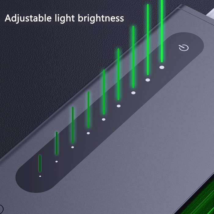 QIANLI iSee 2 LCD Screen Repair Dust Checking Fingerprint Scratch Detection Lamp Green Light Source