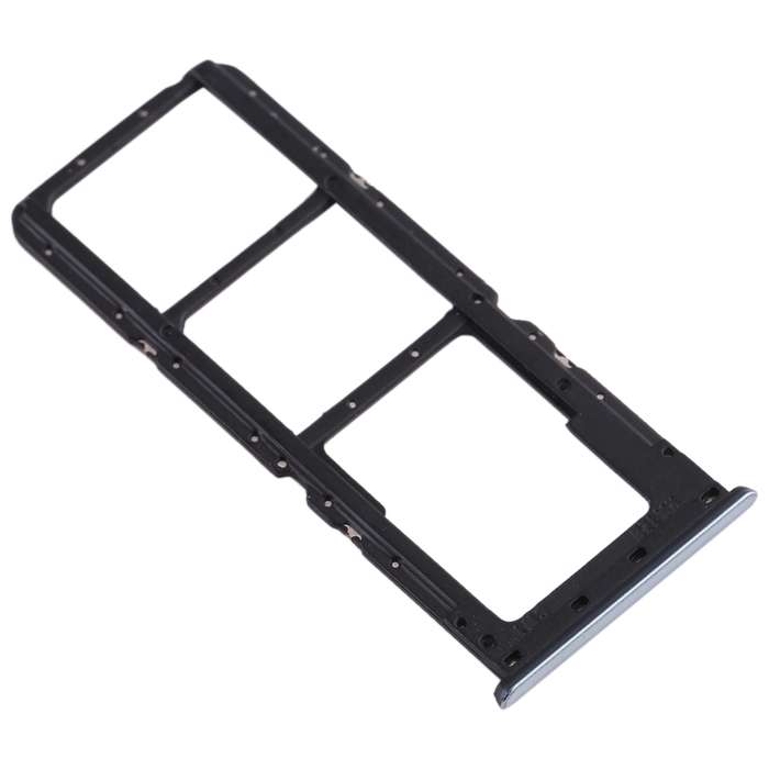 For Realme X2 SIM Card Tray + SIM Card Tray + Micro SD Card Tray (Blue)