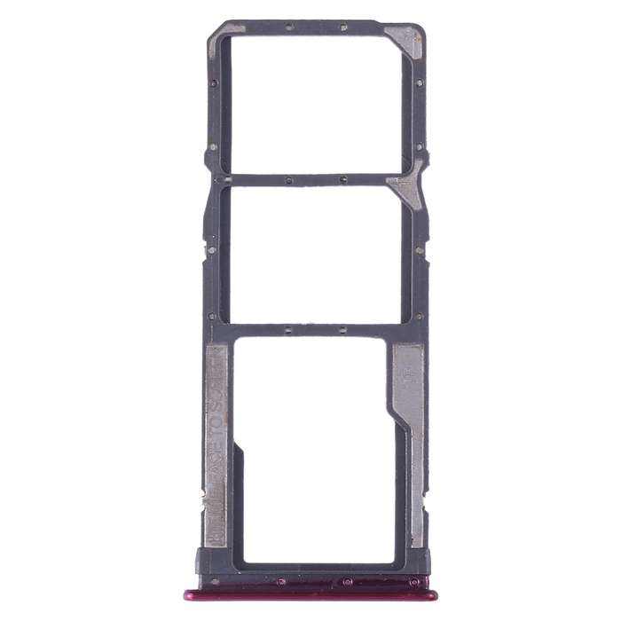SIM Card Tray + SIM Card Tray + Micro SD Card for Xiaomi Redmi 7(Black)