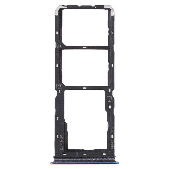 For vivo Y5s SIM Card Tray + SIM Card Tray + Micro SD Card Tray (Gold)