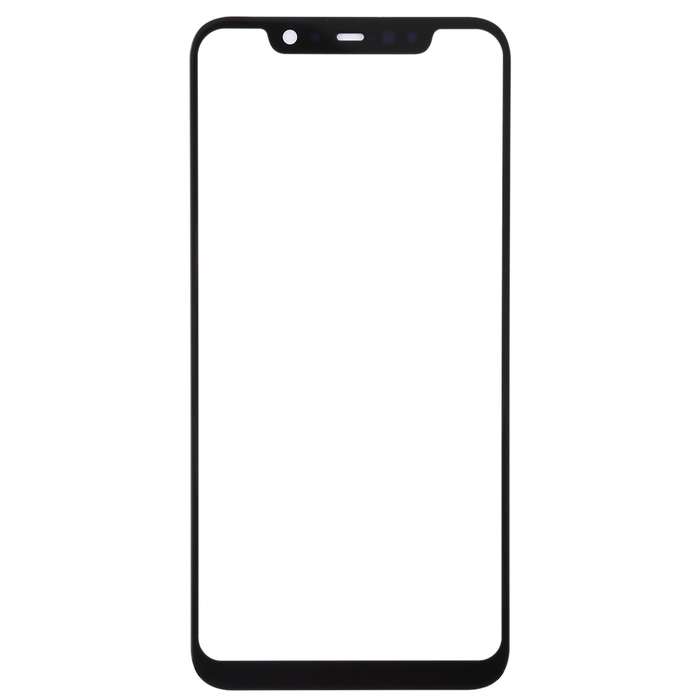 Front Screen Outer Glass Lens for Xiaomi Mi 8(Black)