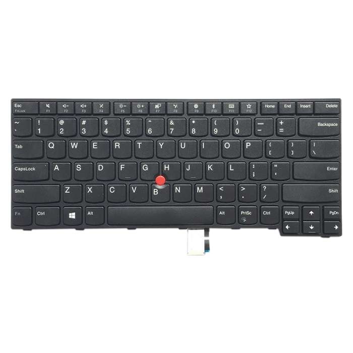 US Version English Laptop Keyboard with Pointing Sticks for Lenovo IBM Thinkpad E470 / E470C / E475,