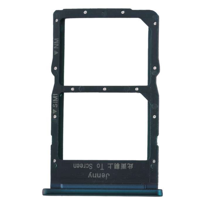 SIM Card Tray + NM Card Tray for Huawei nova 6 SE(Blue)