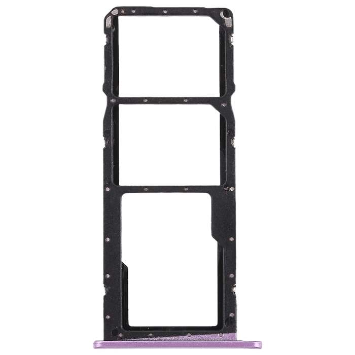 SIM Card Tray + Micro SD Card Tray for Huawei Honor 8X (Red)