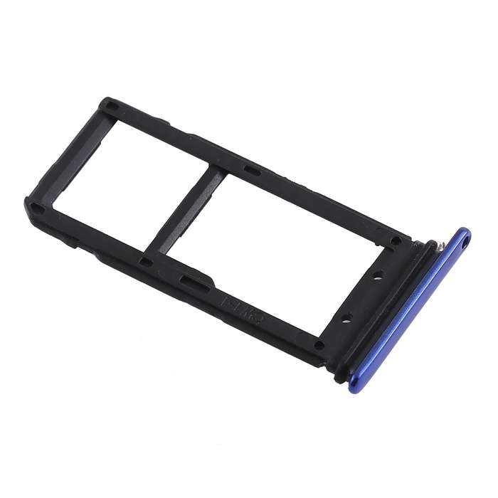 SIM Card Tray + Micro SD Card Tray for HTC U11 Life(Blue)