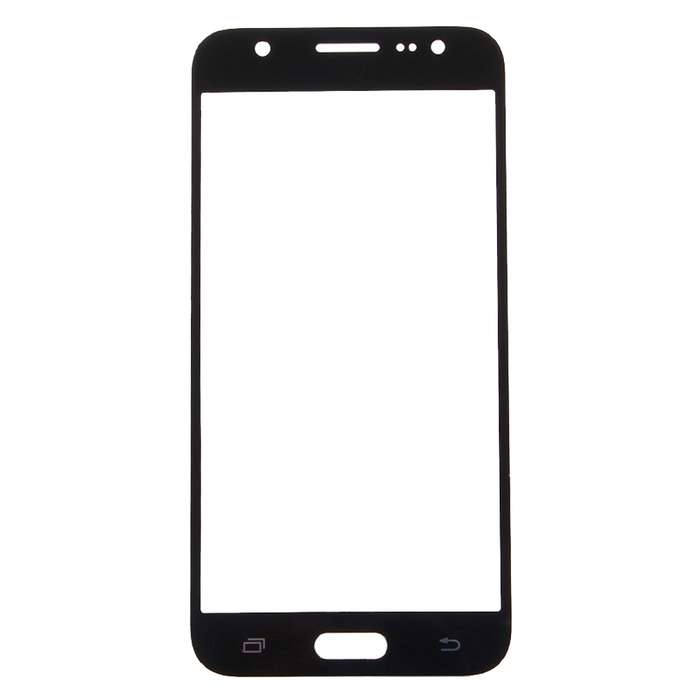 For Galaxy J7 / J700 Front Screen Outer Glass Lens (Gold)