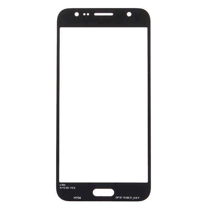For Galaxy J7 / J700 Front Screen Outer Glass Lens (Gold)