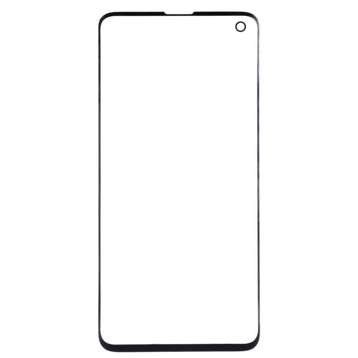 For Galaxy S10 Original Front Screen Outer Glass Lens (Black)