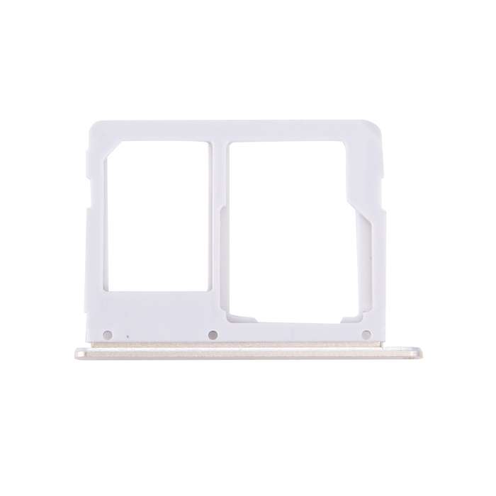 For Galaxy C7 / C7000 SIM Card Tray + Micro SD / SIM Card Tray (Gold)