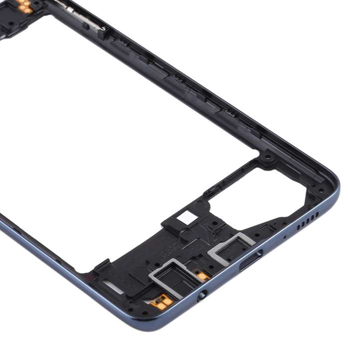 For Samsung Galaxy A71 Middle Frame Bezel Plate (Black)