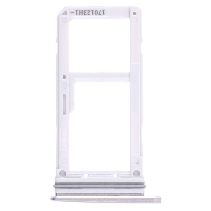 For Galaxy S7 2 SIM Card Tray / Micro SD Card Tray (Black)